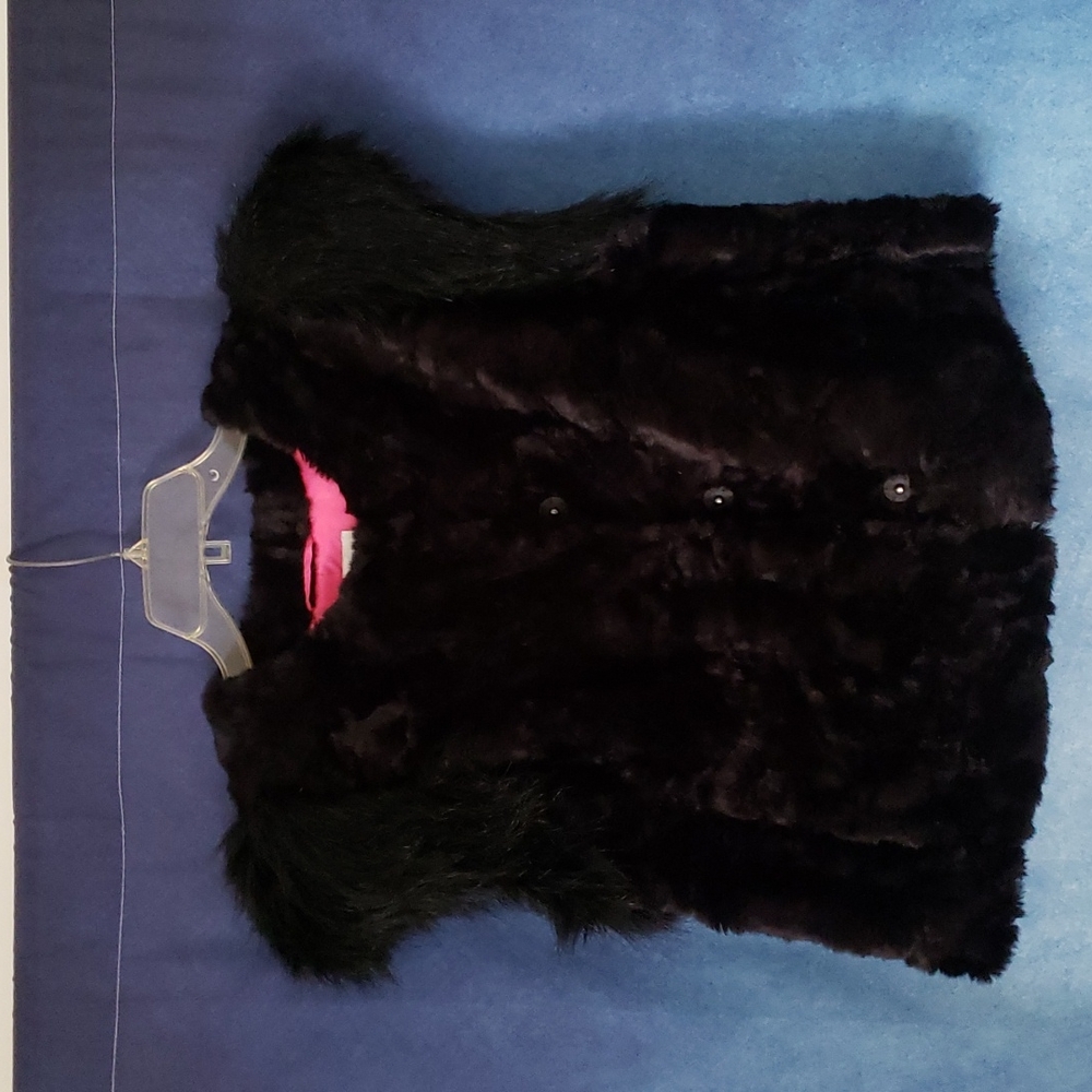 Neiman Marcus Faux Fur Jacket